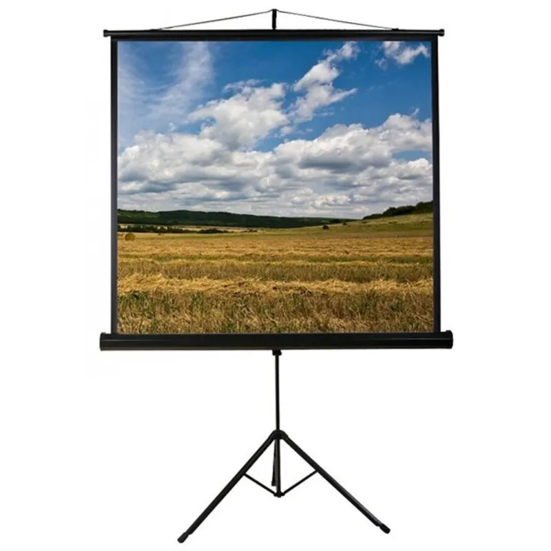 FUNSCREEN 111" (1:1) manuális hordozható vetítővászon (Tripod, Méret: 200x200 cm, Látható méret: 196x196 cm) FUNSCREEN 111" (1:1) manuális hordozható vetítővászon (Tripod, Méret: 200x200 cm, Látható méret: 196x196 cm)