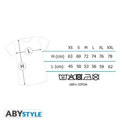 Abysse Heartstone - Rosace póló M-es méret fekete (ABYTEX559M)