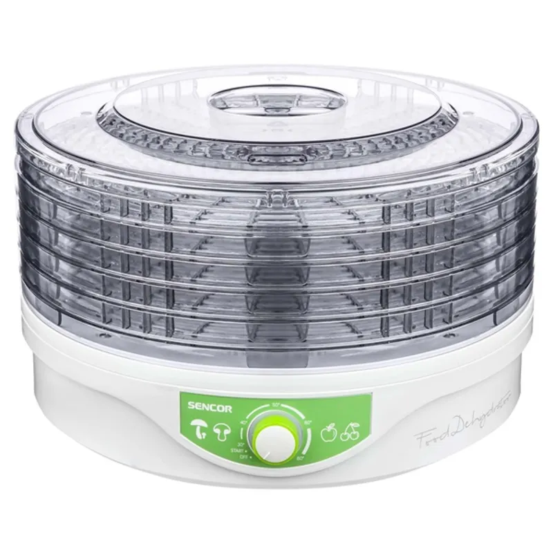 Sencor SFD 2105WH fehér-zöld gyümölcsaszaló Sencor SFD 2105WH fehér-zöld gyümölcsaszaló