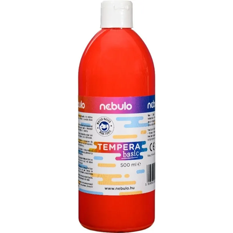 Nebulo 500ml-es piros tempera festék Nebulo 500ml-es piros tempera festék
