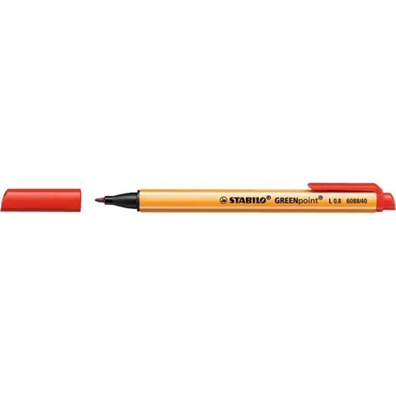 Stabilo Greenpoint piros filctoll Stabilo Greenpoint piros filctoll