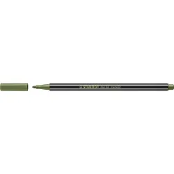 Stabilo Pen 68 metallic metál világoszöld filctoll
