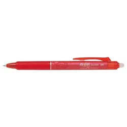 PILOT Rollertoll, 0,25 mm, törölhető,"Frixion Clicker", piros