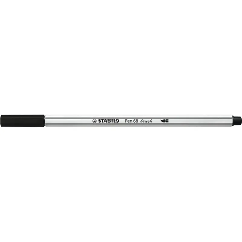 Stabilo Pen 68 brush fekete ecsetfilc Stabilo Pen 68 brush fekete ecsetfilc