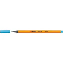 STABILO Tűfilc, 0,4 mm, STABILO "Point 88", azúrkék