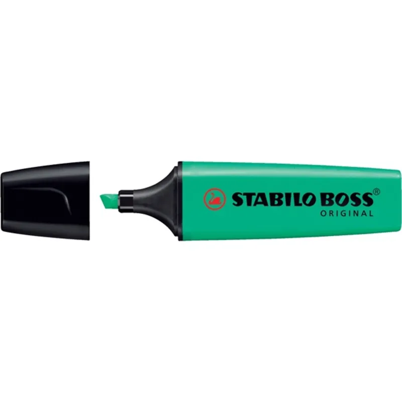Szövegkiemelő, 2-5 mm, STABILO "Boss", türkiz Szövegkiemelő, 2-5 mm, STABILO "Boss", türkiz