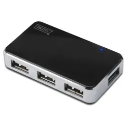 Digitus USB 2.0 4-port Hub fekete (DA-70220)