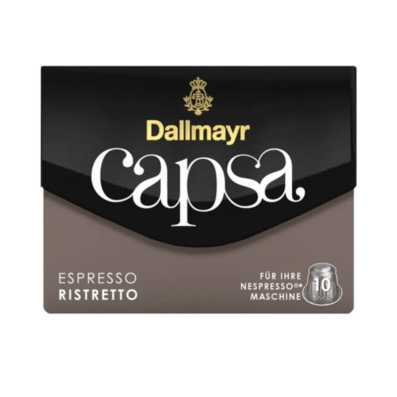 Dallmayr Espresso Ristretto Nespresso kompatibilis kávé kapszula 10 db Dallmayr Espresso Ristretto Nespresso kompatibilis kávé kapszula 10 db