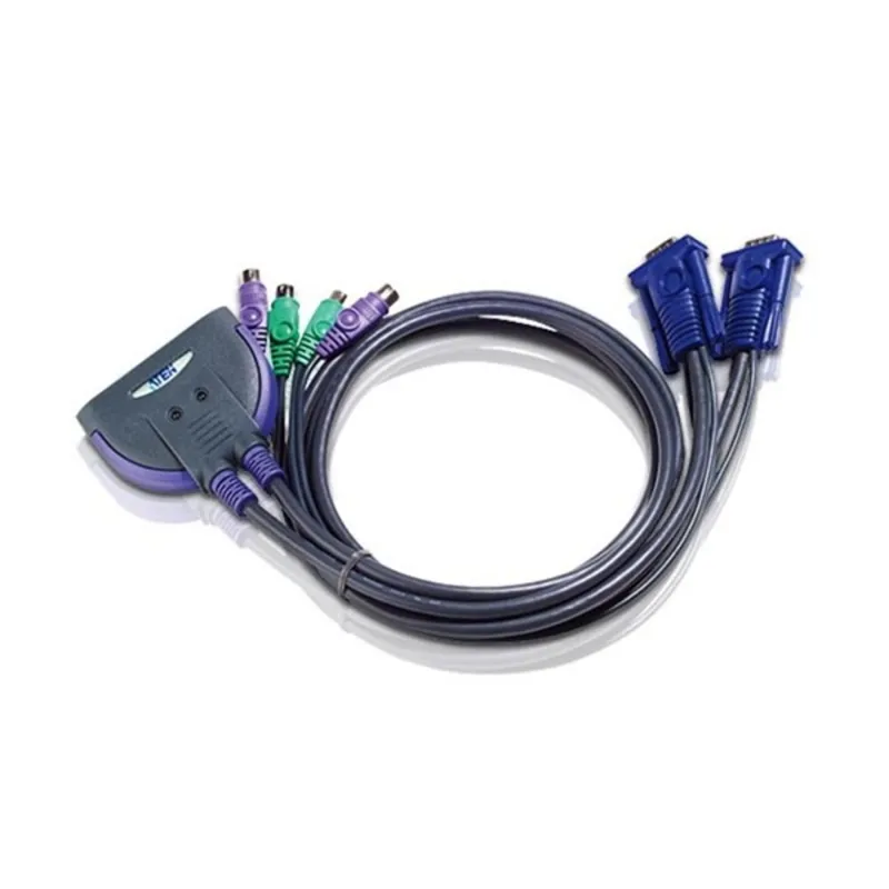 ATEN CS62S-AT 2PC PS/2 VGA KVM Switch ATEN CS62S-AT 2PC PS/2 VGA KVM Switch