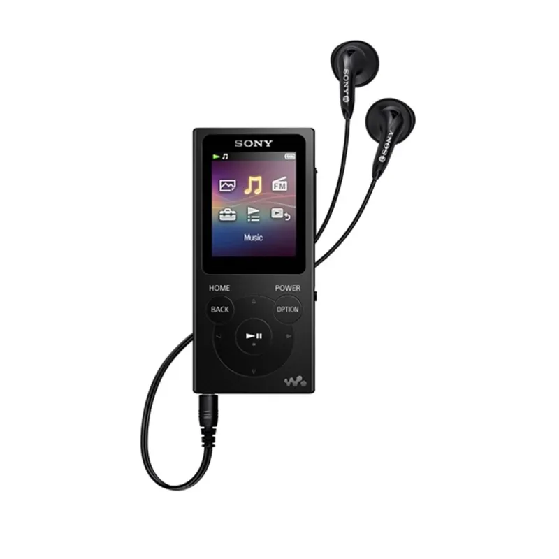 Sony NWE394B.CEW 8GB fekete MP3 lejátszó FM rádióval Sony NWE394B.CEW 8GB fekete MP3 lejátszó FM rádióval