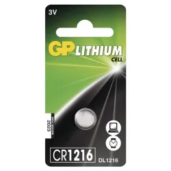 GP CR1216 Litium gombelem 3V (B15651)