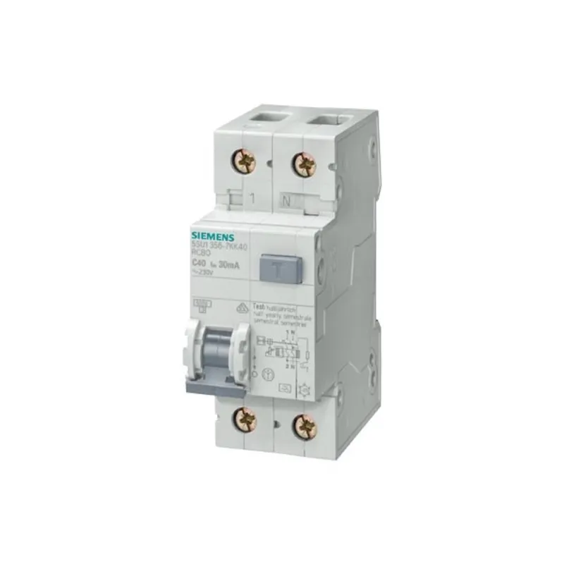 Siemens 5SU1356-6KK20 ÁVK/KM A 30MA 6KA 1+N-P B 20A védőkapcsoló Siemens 5SU1356-6KK20 ÁVK/KM A 30MA 6KA 1+N-P B 20A védőkapcsoló