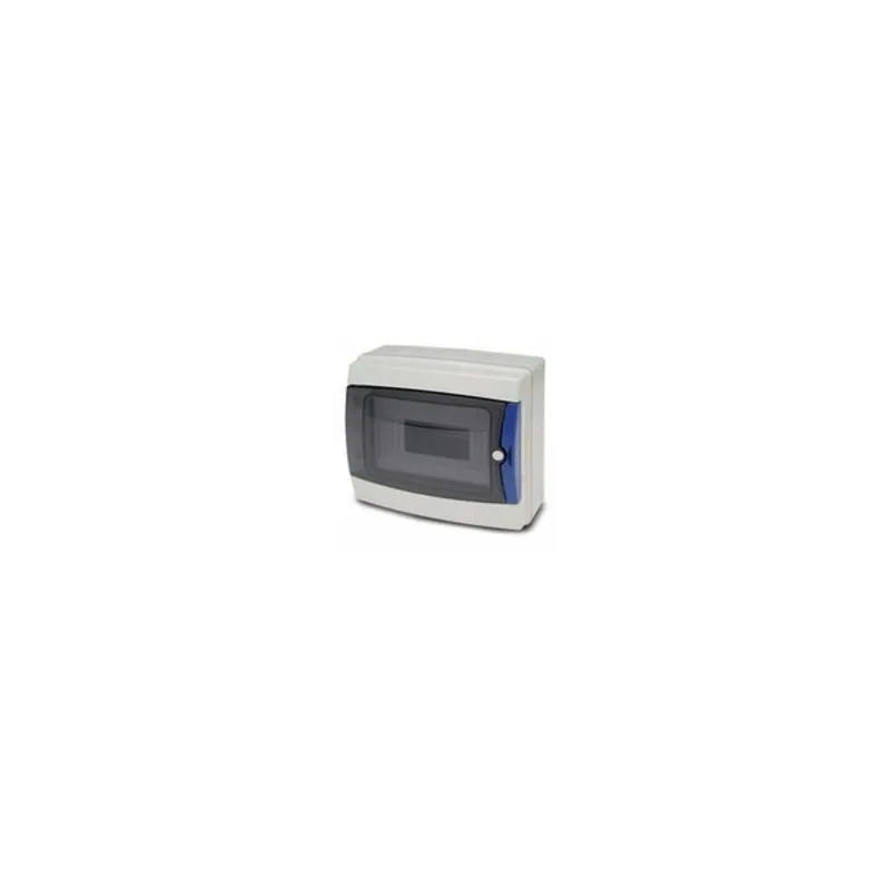 Famatel 3908-t AcQUA 8 mod. átlátszó ajtóval IP65 falon kívüli szekrény (3908-T) Famatel 3908-t AcQUA 8 mod. átlátszó ajtóval IP65 falon kívüli szekrény (3908-T)