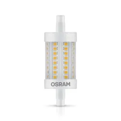 Osram Superstar műanyag búra/8,5W/1055lm/2700K/R7s dimmelhető LED ceruza izzó