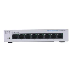 CISCO Switch 8x1000Mbps, Fémházas, Rackes, CBS110-8T-D-EU