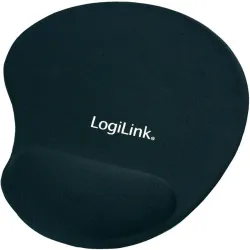 LogiLink ID0027 zselés csuklótámaszos fekete egérpad