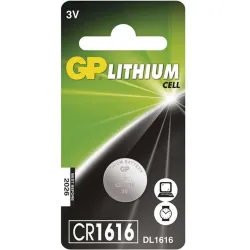 GP CR1616 Lithium gombelem 3V (B15601)