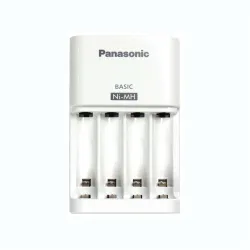 Panasonic eneloop BQ-CC51E AA/AAA NiMH akkumulátor töltő fehér (időzítős)