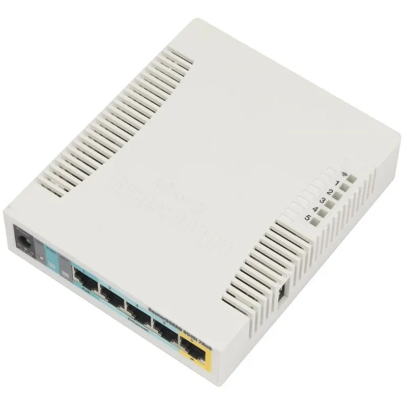 MikroTik RouterBOARD RB951UI-2HND - Radio access point - 100Mb LAN - Wi-Fi - 2.4 GHz MikroTik RouterBOARD RB951UI-2HND - Radio access point - 100Mb LAN - Wi-Fi - 2.4 GHz