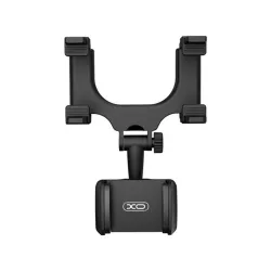 XO C70 visszapillantóra rögzíthető autós telefontartó fekete (XOP-CARHOLDER-C70-BK)