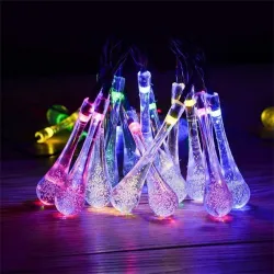 Iris DL-020RGB-SL-20LED szolár LED dekorációs fényfüzér RGB