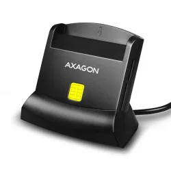 Axagon CRE-SM2 SD, microSD, SIM, Smart Card kártyaolvasó fekete