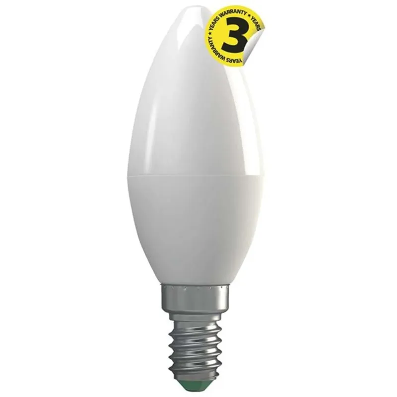 Emos ZQ3210 CLASSIC E14 4W 330 lumen meleg fehér LED gyertya izzó Emos ZQ3210 CLASSIC E14 4W 330 lumen meleg fehér LED gyertya izzó