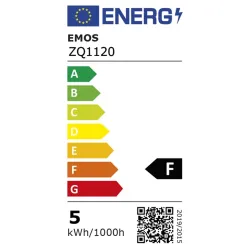 Emos LED izzó kisgömb E27 6W 470lm természetes fehér (ZQ1120)