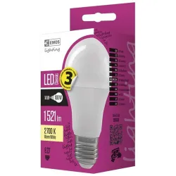 Emos LED izzó E27 14W 1521lm meleg fehér (ZQ5160)