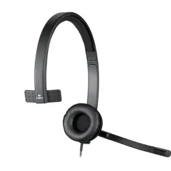 HDS Logitech H570e Mono Headset - Fekete