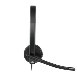 HDS Logitech H570e Mono Headset - Fekete