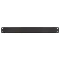 Stalflex rack szekrény takaró panel 1U 19" fekete (RP19-1U-B)
