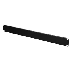 Stalflex rack szekrény takaró panel 1U 19" fekete (RP19-1U-B)