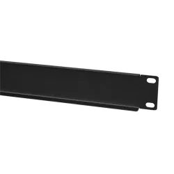 Stalflex rack szekrény takaró panel 1U 19" fekete (RP19-1U-B)