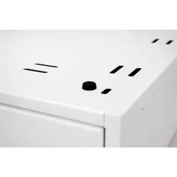 Stalflex 3U fali rack szekrény 19" 420mm fehér (CHR19-3U-420W)