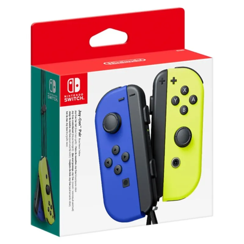 Nintendo Switch Joy-Con Blue/Neon Yellow kontroller pár Nintendo Switch Joy-Con Blue/Neon Yellow kontroller pár