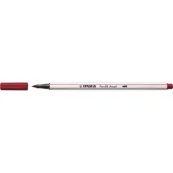 STABILO Pen 68 brush prémium ecsetfilc rugalmas heggyel bordó (568/19)