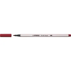 STABILO Pen 68 brush prémium ecsetfilc rugalmas heggyel bordó (568/19)