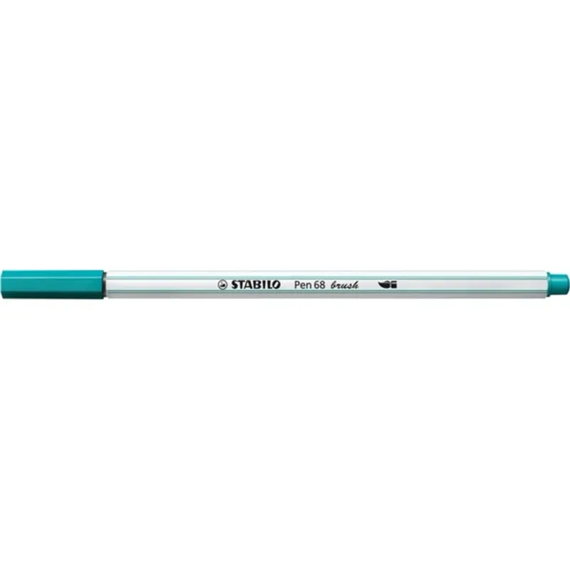 Stabilo Pen 68 brush türkizkék ecsetfilc Stabilo Pen 68 brush türkizkék ecsetfilc