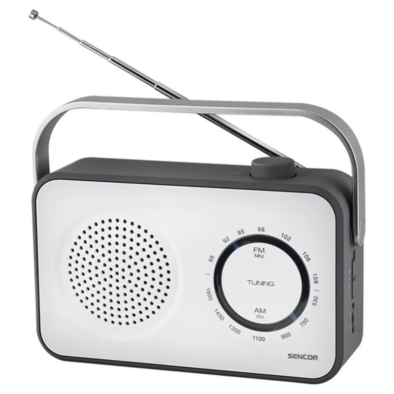 Sencor SRD 2100 W fehér táskarádió Sencor SRD 2100 W fehér táskarádió