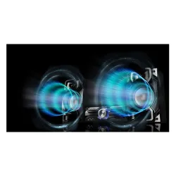 Panasonic SC-AKX520E High Power Audio System with CD Player and DJ & Karaoke Effects Black
