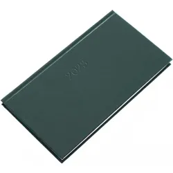 Realsystem 2022-es Standard 5711-08 fekvő zöld zsebnaptár