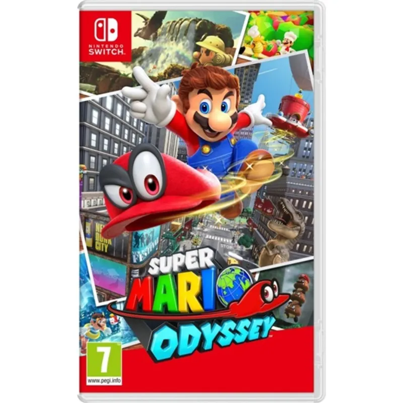 Super Mario Odyssey Nintendo Switch játékszoftver Super Mario Odyssey Nintendo Switch játékszoftver