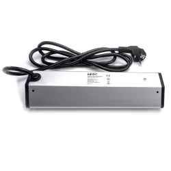 TOO PPS-315-3S IP20, 3x 2P+F, 2x USB-A, ezüst asztalra rögzíthető elosztó