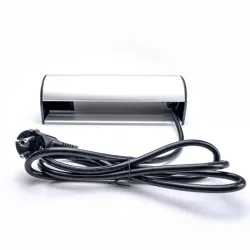 TOO DPS-114-3S IP20,3x 2P+F,2x USB-A,RJ45,HDMI, ezüst, asztalra rögzíthető elosztó