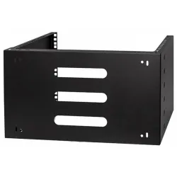 Stalflex rack szekrény keret  6U 19" 330mm fekete (WRH19-6U-330B)