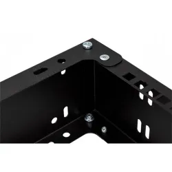 Stalflex rack szekrény keret  6U 19" 330mm fekete (WRH19-6U-330B)