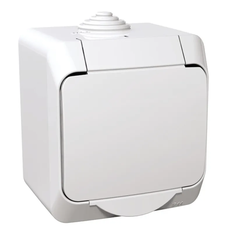 Schneider WDE000541 CEDAR Plus 2P+F csatlakozóaljzat gyermekvédelemmel IP44 Schneider WDE000541 CEDAR Plus 2P+F csatlakozóaljzat gyermekvédelemmel IP44