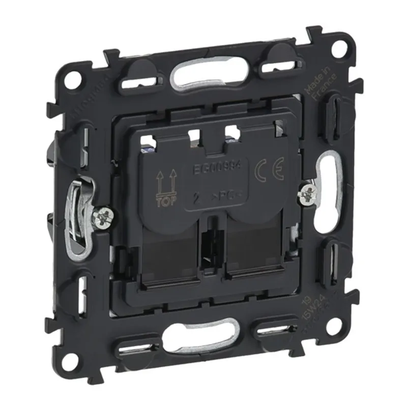Legrand 753041 Valena InMatic 2xRJ45 Cat. 5e UTP csatlakozóaljzat Legrand 753041 Valena InMatic 2xRJ45 Cat. 5e UTP csatlakozóaljzat