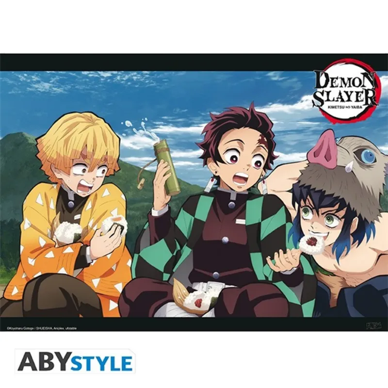 Demon Slayer "Trio" 52x38 cm poszter Demon Slayer "Trio" 52x38 cm poszter